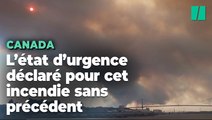 Des milliers de personnes fuient un incendie « sans précédent » dans l’est du Canada