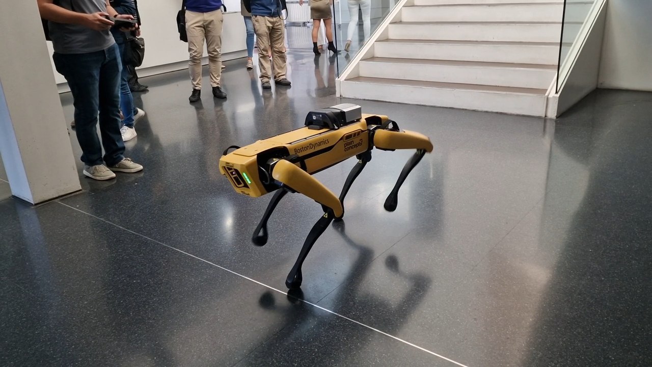 Robot "perro" acelerador partículas Granada IFMIF DONES