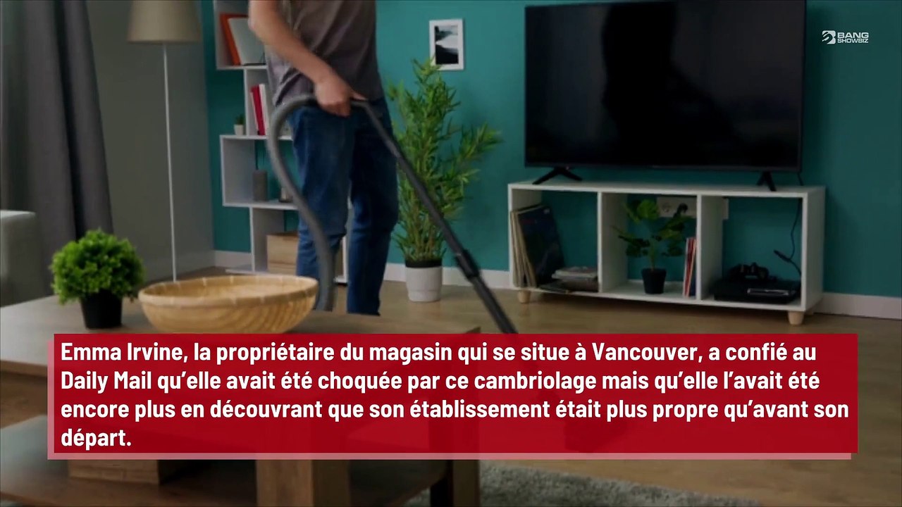 Un voleur dérobe une pâtisserie mais nettoie l’établissement avant de s'en aller