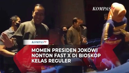 Viral Momen Presiden Jokowi Bareng Iriana Nonton Fast X di Bioskop