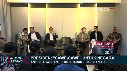 Télécharger la video: Soal Presiden Jokowi Cawe-Cawe untuk Negara, Anies: Pemilu Harus Jujur dan Adil!