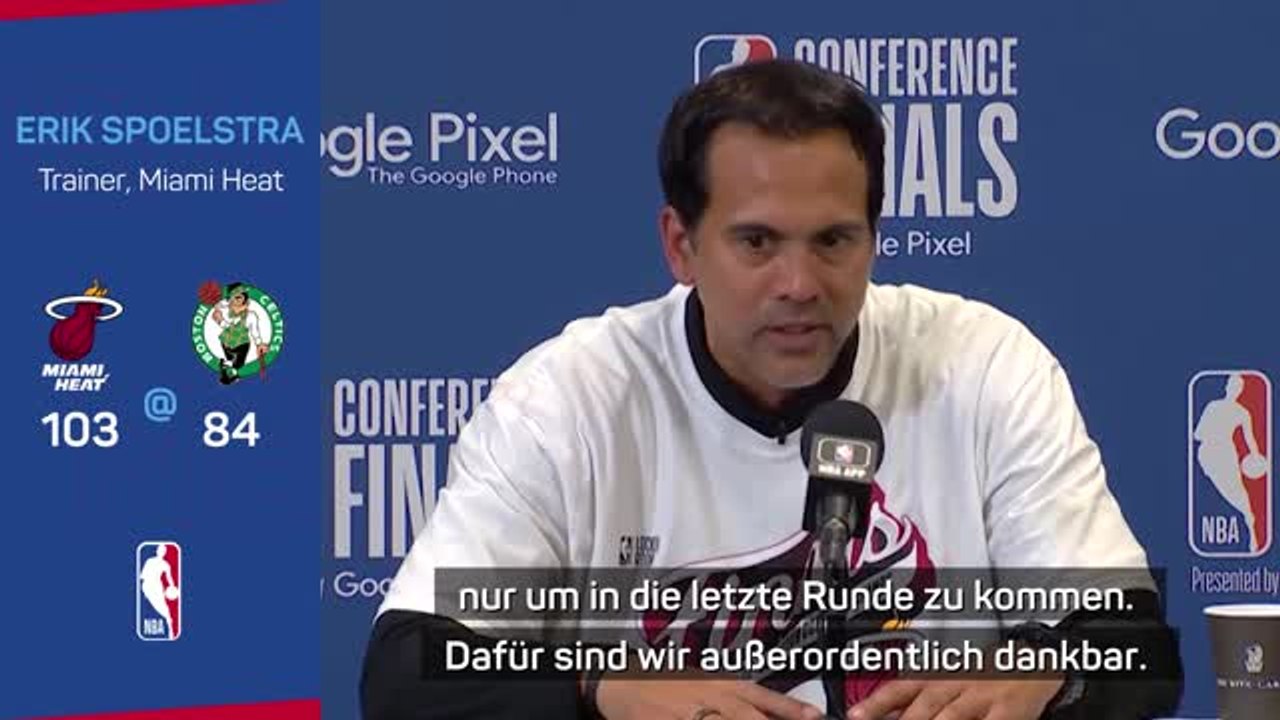 Heat-Coach Spoelstra: 'Verdammt, ist das schwer'