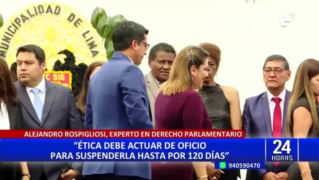 Digna Calle podría ser investigada por abandono de cargo e incumplimiento de deberes de función