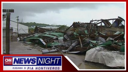 Cagayan Governor: 'Walang pinsala' sa kabila ng tindi ng hangin | News Night