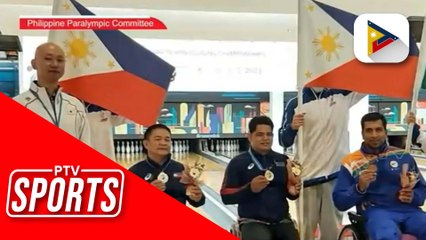 2 gold in 2 days sa 2023 Asian PARA Championships mula sa PH Para Bowling Team