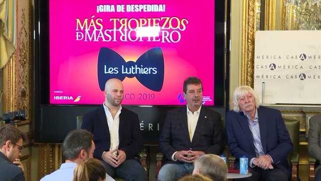 Les Luthiers se despiden de la escena humorística