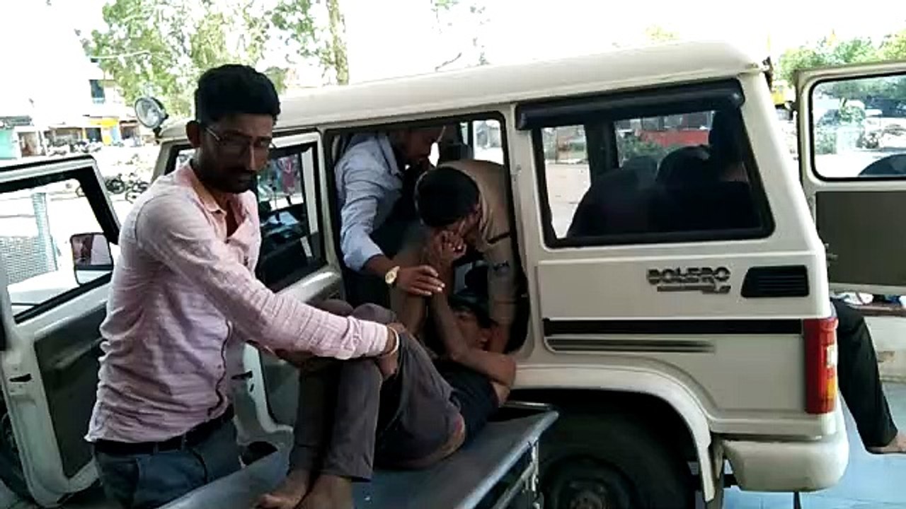 Two dumpers collided in accident, two injured including driver