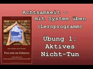 Achtsamkeit mit System üben 1:  Aktives Nicht-Tun