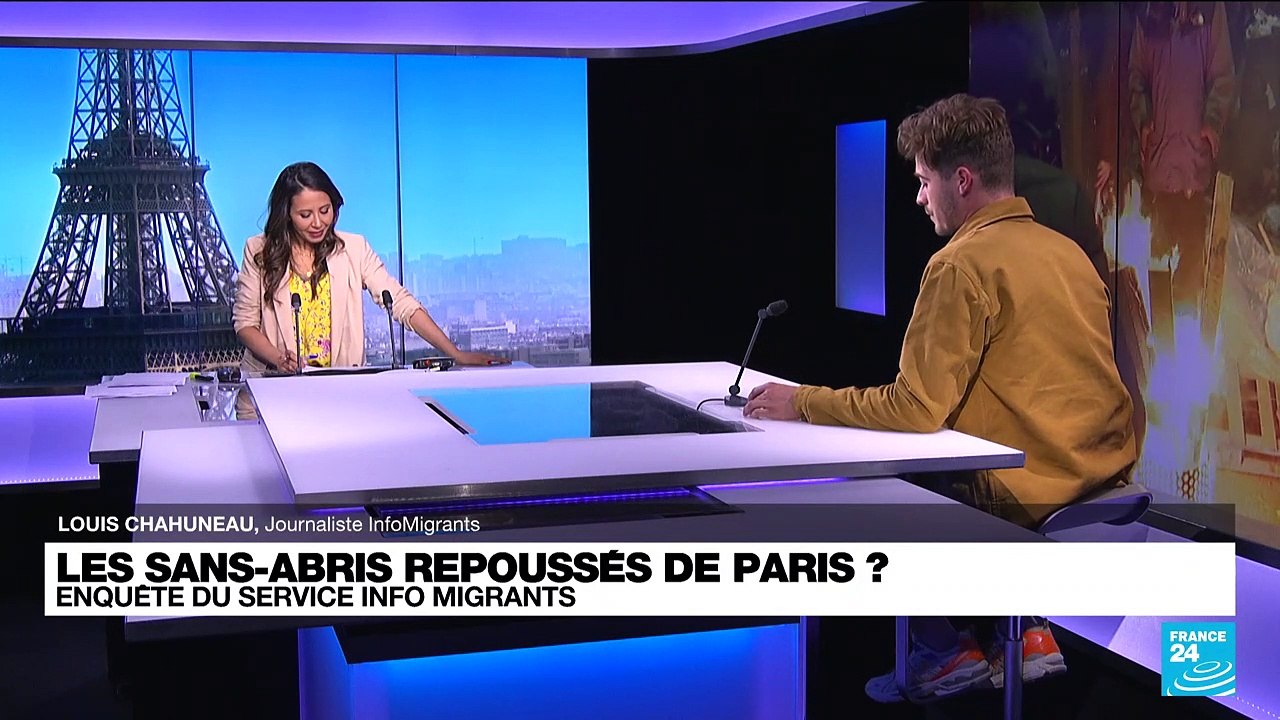 Les sans-abris repoussés de Paris ?