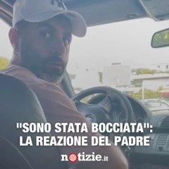 "Papà, sono stata bocciata" Lo scherzo finisce in semi tragedia