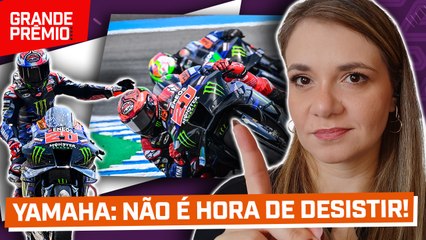 MÁ FASE NÃO É MOTIVO PARA YAMAHA ABANDONAR MOTOGP