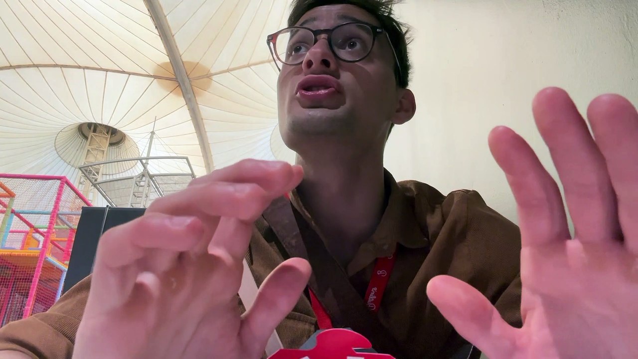 Sussex World reporter Connor Gormley samples the food at Chopstix in Butlin's Bognor Regis