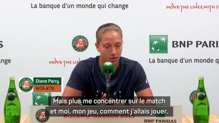 Roland-Garros - Parry : "J'adore jouer avec cette ambiance"