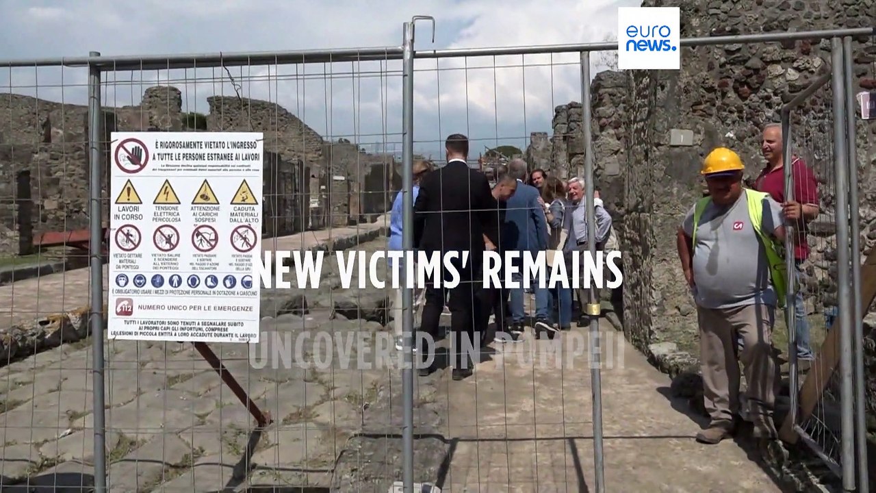 Three skeletal remains and two new frescos unco...