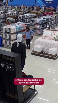 Mulher entra em trabalho de parto na Havan em SC