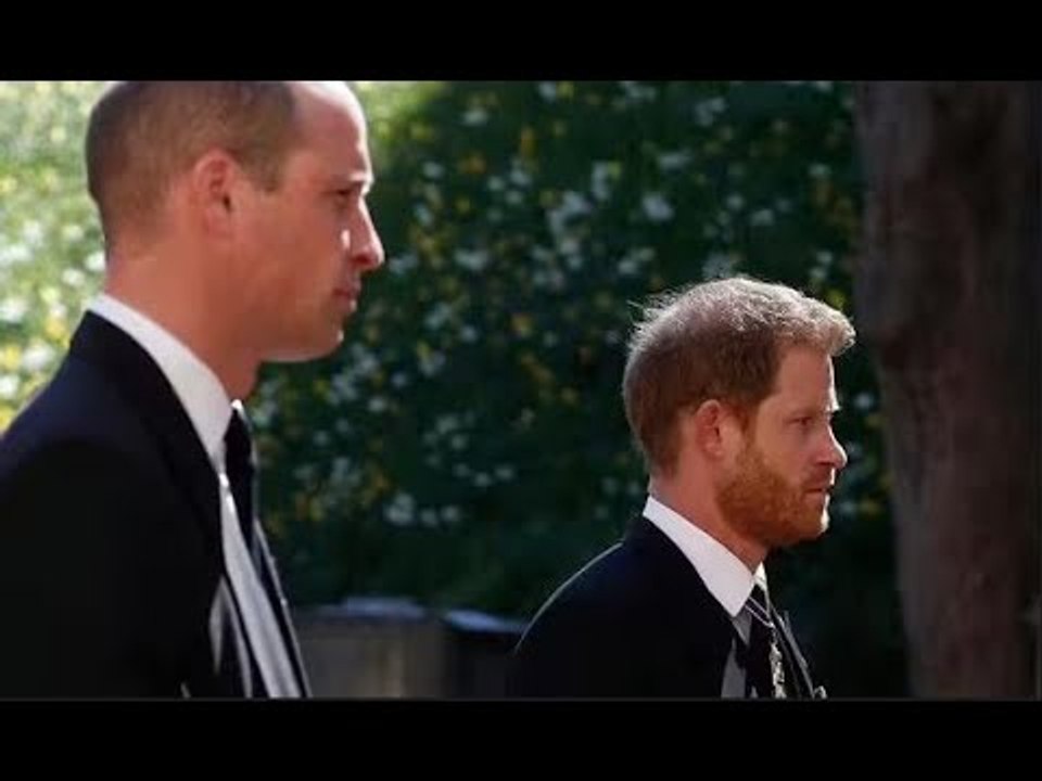 le code «secret» de Harry et William et ce que cela signifiait aux funérailles royales