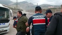 Soma'da eylem yapan sendikacılar gözaltına alındı!