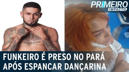 MC Anjinho é preso no Pará após espancar dançarina com capacete