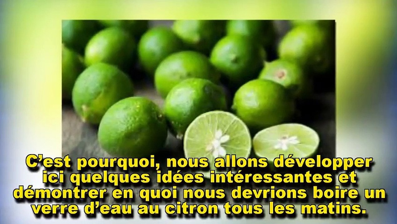 Pourquoi devrions-nous boire de l’eau citronnée chaque matin _