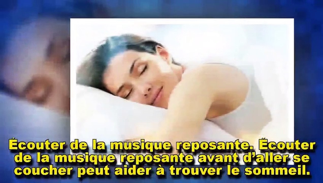 Conseils pour trouver le sommeil