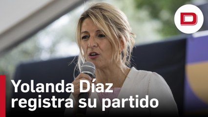 Yolanda Díaz registra in extremis su partido con el nombre de Movimiento Sumar