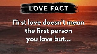 First love is not the first person you love but.... #shorts #psychologyfacts #beactivewithbhatti #shorts #Shorts #ytshorts #shortsfeed