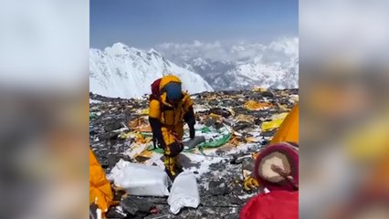 « Une vraie décharge » : plus de 1,6 tonne de déchets plastiques retrouvés dans l’Himalaya