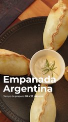 Modo de Preparo - Empanada Argentina