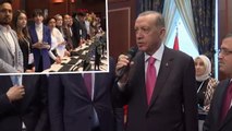 Cumhurbaşkanı Erdoğan'dan Ak Parti Seçim Koordinasyon Merkezi'ne teşekkür ziyareti
