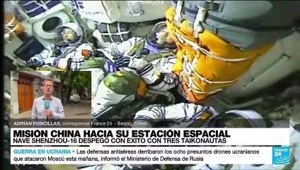 Informe desde Beijing: China envió misión hacia la Estación Espacial Tiangong