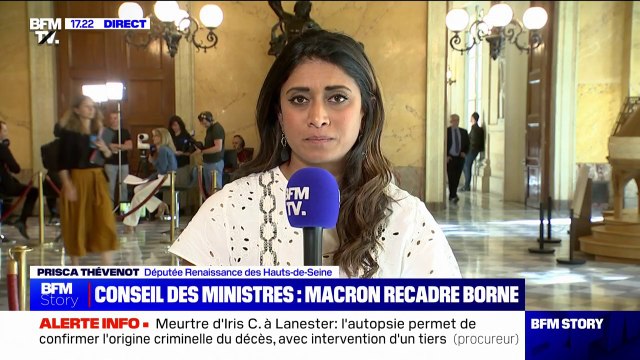 Pour Prisca Thevenot (Renaissance), la formule d'Élisabeth Borne sur le RN héritier de Pétain est un rappel des faits