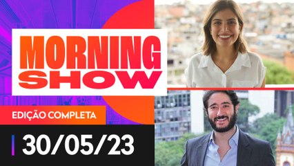 TABATA AMARAL E GABRIEL AZEVEDO SÃO OS CONVIDADOS DO MORNING SHOW - 30/05/2023