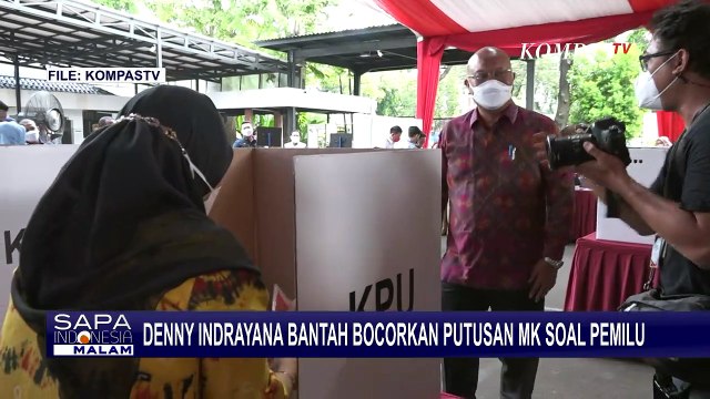 Denny Indrayana Bantah Bocorkan Putusan MK soal Sistem Pemilu