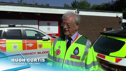 Blood transport charity trying to raise thousands for their life-saving service