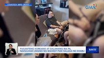 Puganteng Koreano at dalawang iba pa, nahulihan umano ng mahigit P6M halaga ng shabu | Saksi