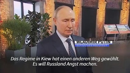 Putin: Ukraine will Russen mit Drohnenattacken "verängstigen"
