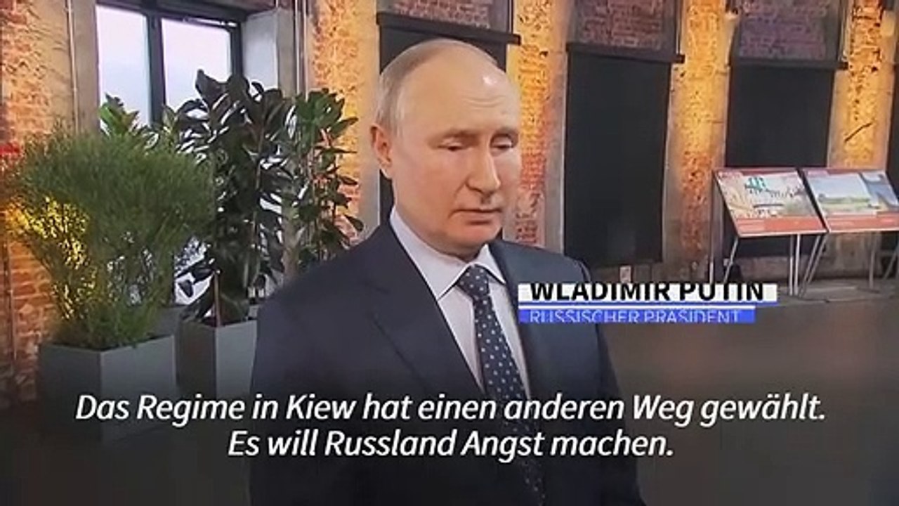 Putin: Ukraine will Russen mit Drohnenattacken "verängstigen"
