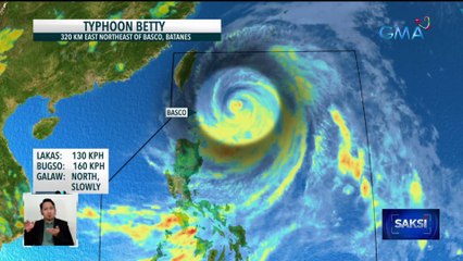 Signal no. 2, nakataas pa rin sa Batanes | Saksi