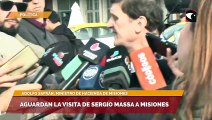 Adolfo Safrán reiteró que aguardan la visita de Sergio Massa a Misiones por anuncios sobre la Zona Aduanera Especial
