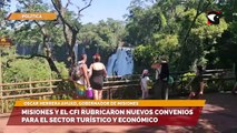 Misiones | El Gobernador Oscar Herrera Ahuad y el titular del CFI rubricaron nuevos convenios para fortalecer el sector turístico y fomentar el desarrollo económico