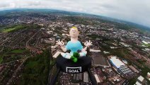 Leeds businesses send Erling Haaland into space after 'out of this world' season