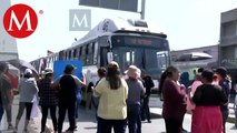 Habitantes de Ecatepec bloquean la carretera libre México-Pachuca; exigen cierre de crematorio