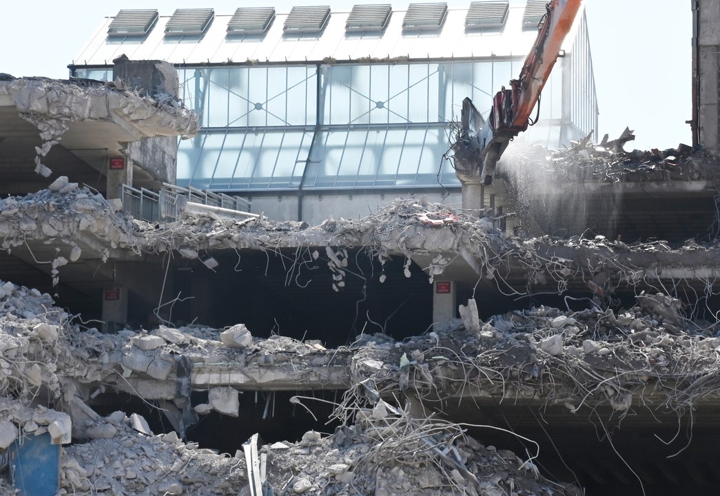 UPDATE Demolition and development in Wigan town centre video