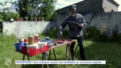 INVENTION / Son masque reçoit une médaille au concours Lépine