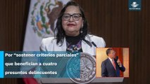 Ministra Norma Piña en la lista de jueces que favorecen a delincuentes del Gobierno