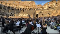 Ascensore al Colosseo, il concerto dell'Orchestra Italiana del Cinema