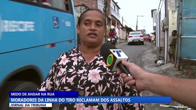Moradores da Linha do Tiro reclamam dos assaltos