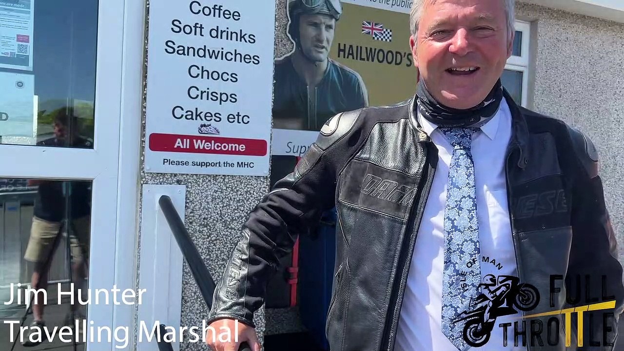 Jim Hunter, Travelling Marshal TT 2023 - video Dailymotion