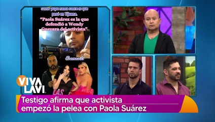 Wendy Guevara habla tras denuncia de activista a Paola Suárez