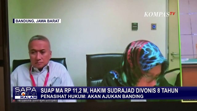 Hakim Sudrajad Divonis 8 Tahun Penjara, Suap MA Rp 11,2 Miliar!